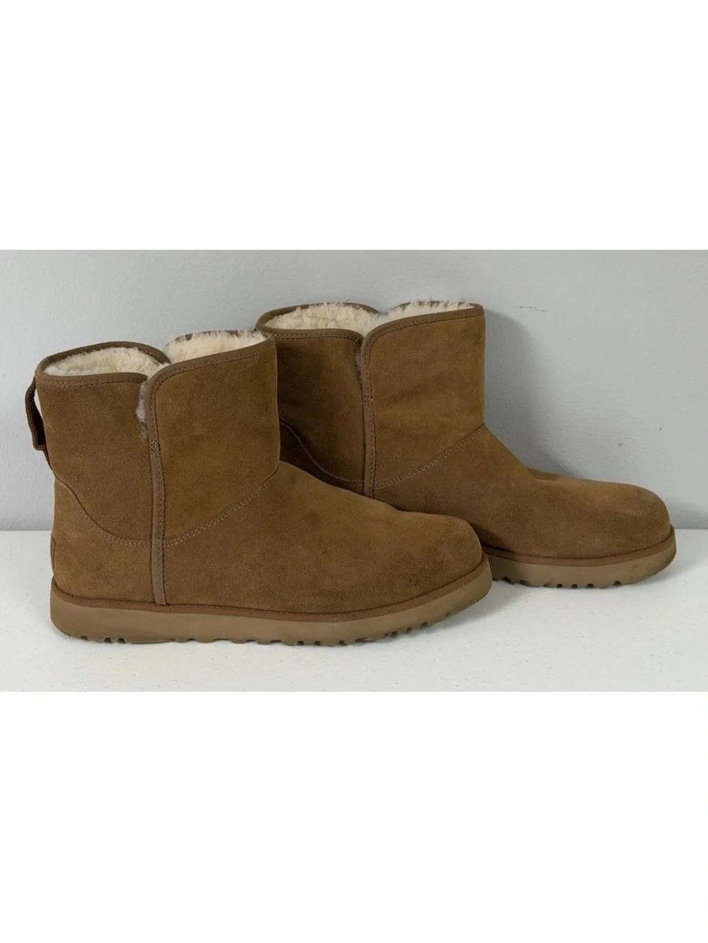 UGG Women’s Cory Il Genuine Shearling Lined Boots Chestnut Brown Size 10